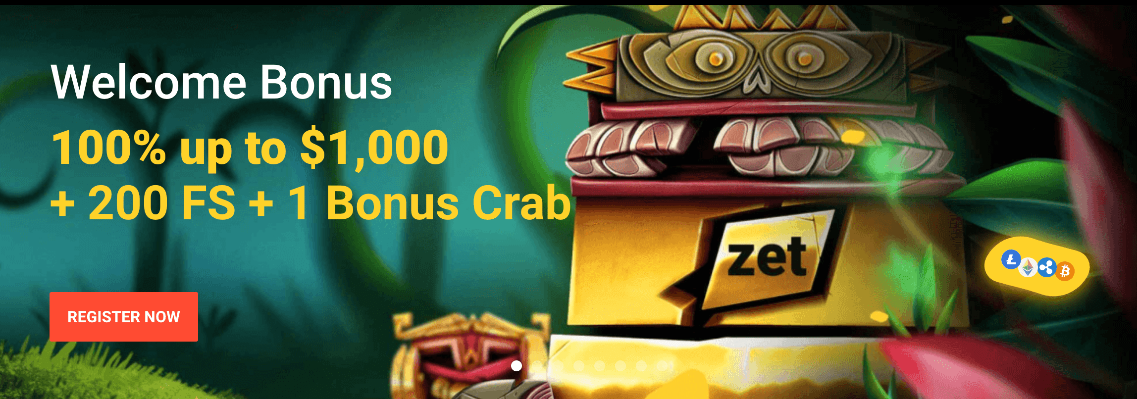 ZetCasino Welcome Bonus